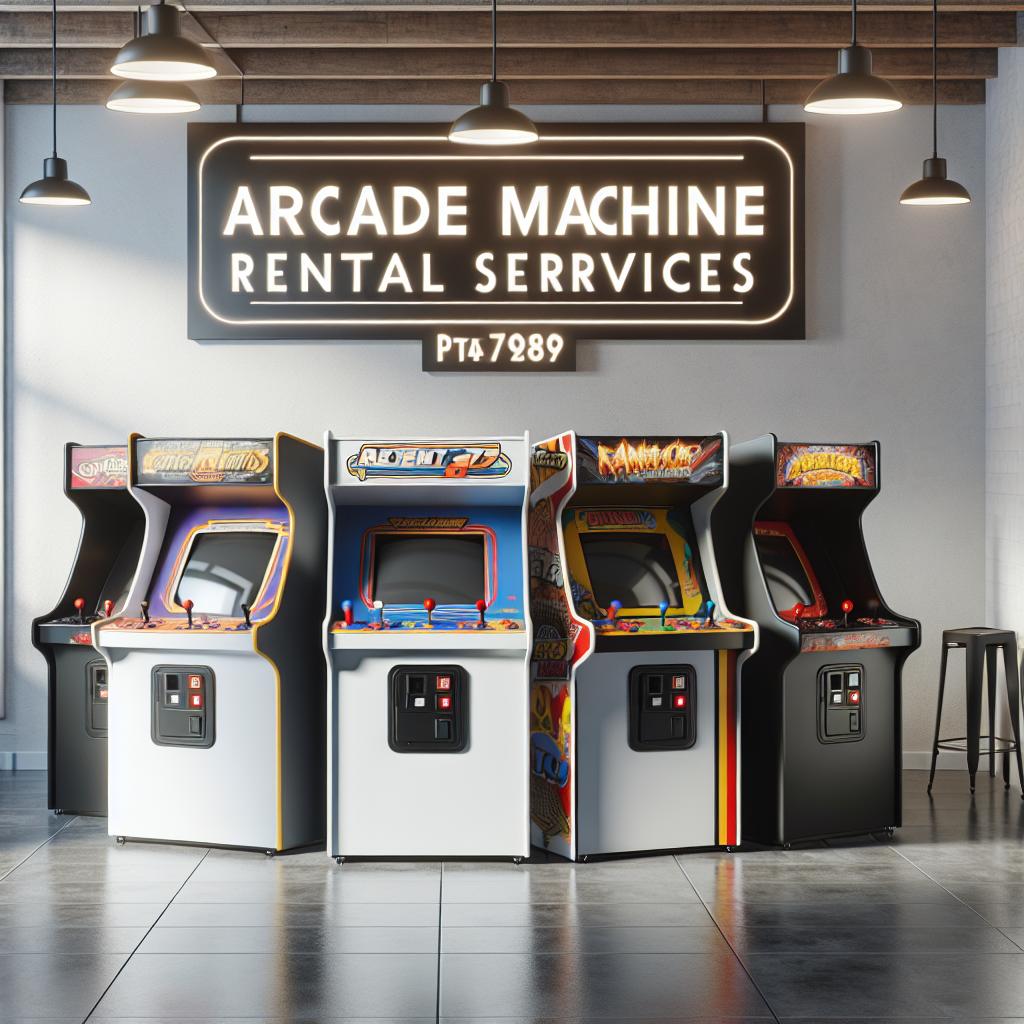 Vermietung von Arcade Automaten