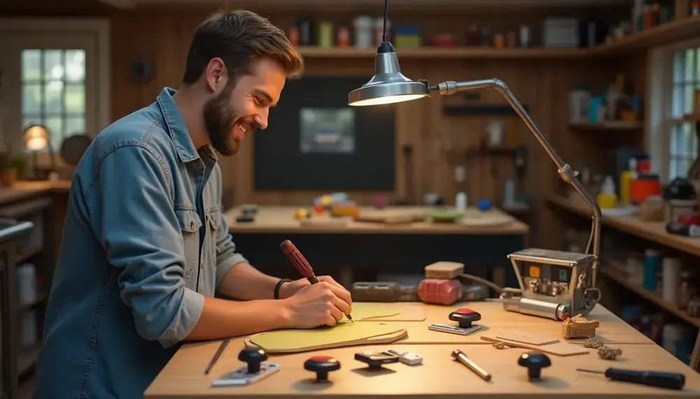 Gestalte deinen eigenen Arcade Automat: DIY mit einer Schablone